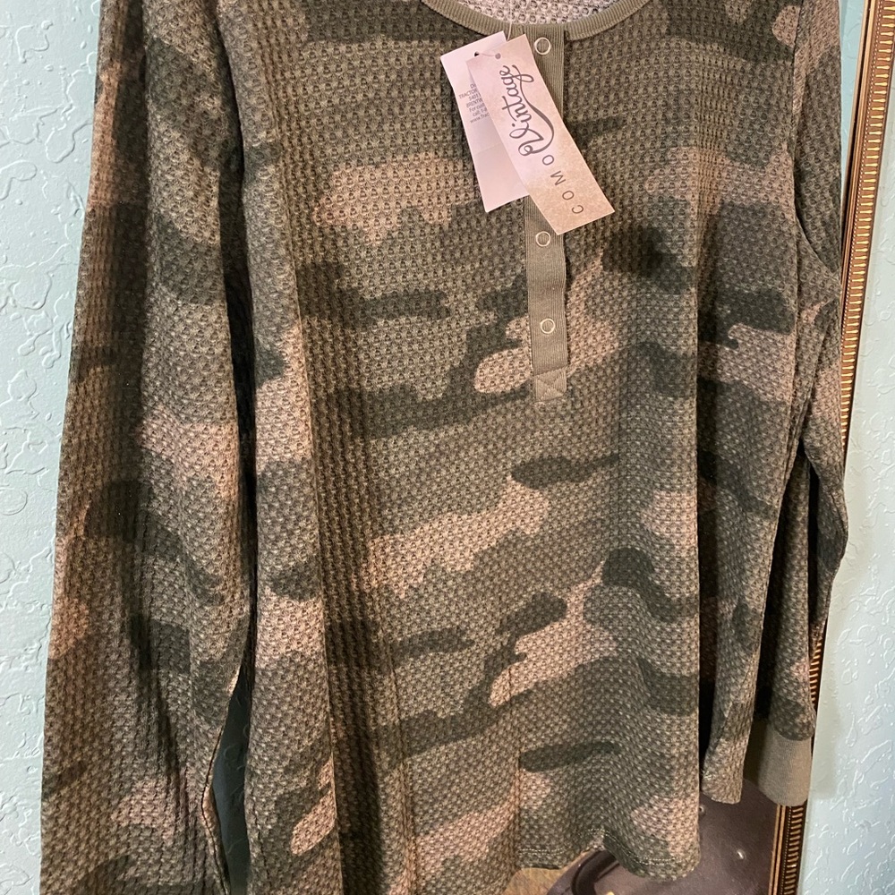 Long sleeve Camo shirt